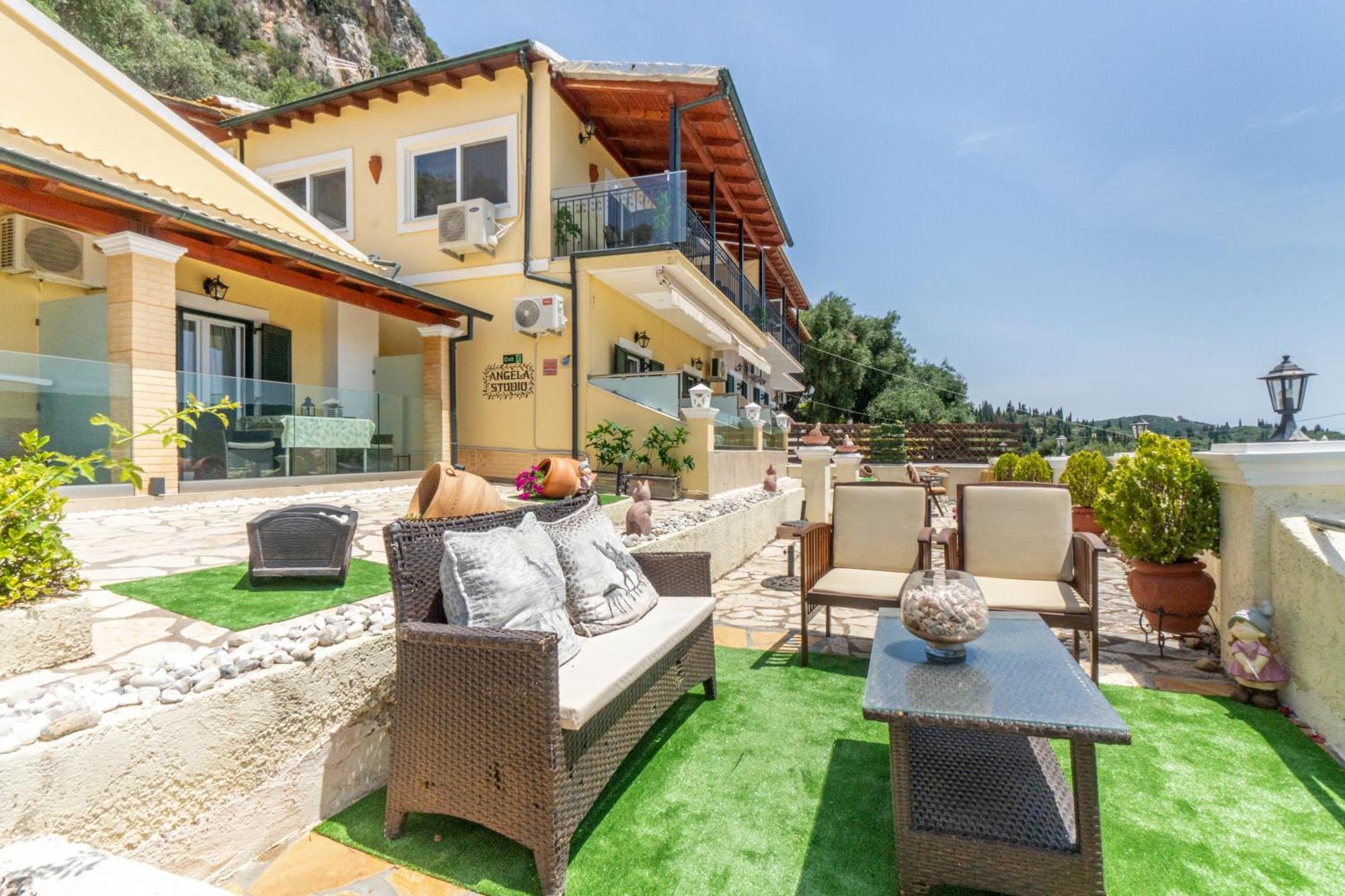 Willa Angela Panorama Paleokastritsa Zewnętrze zdjęcie