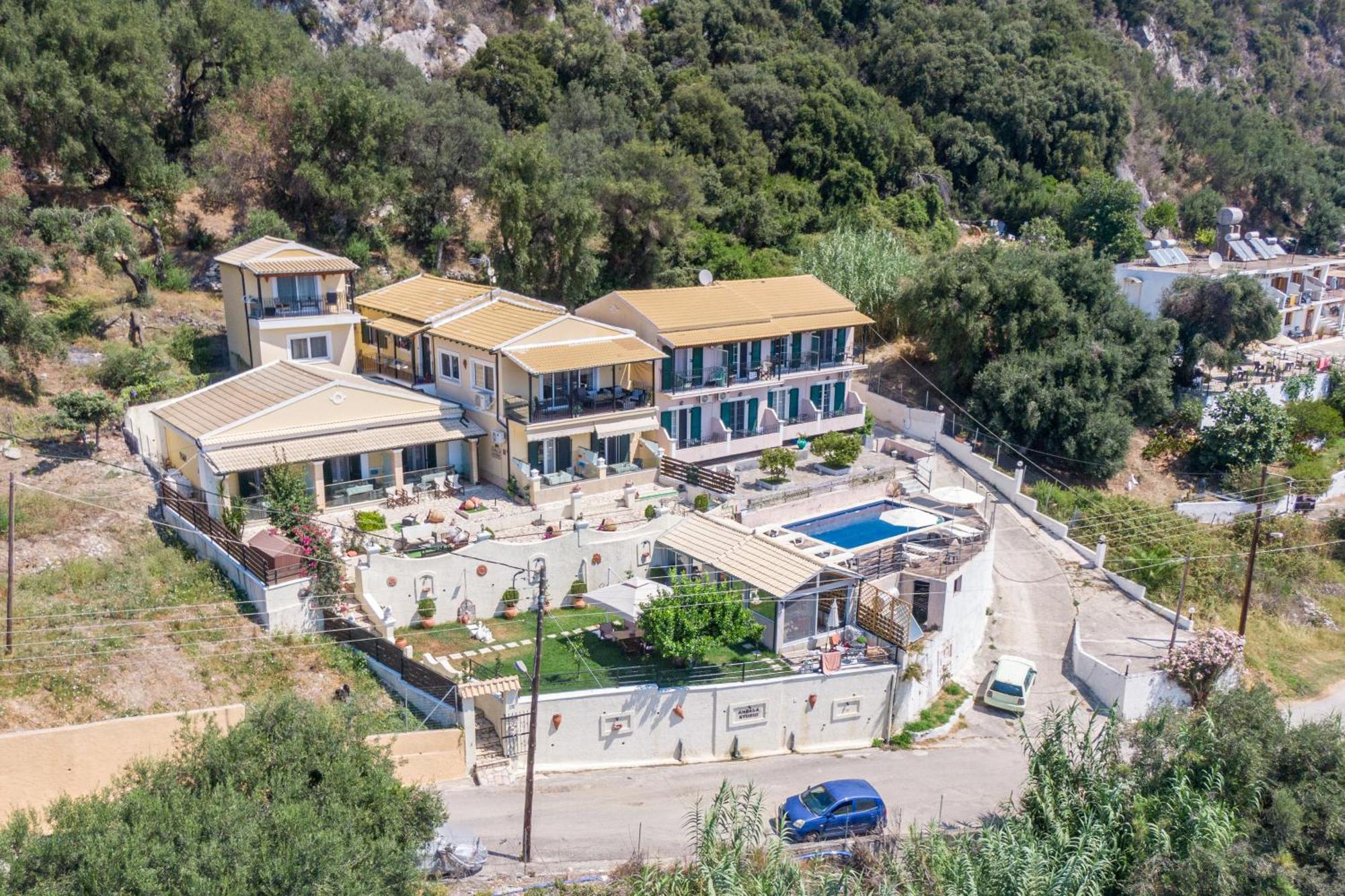 Willa Angela Panorama Paleokastritsa Zewnętrze zdjęcie